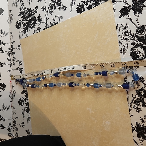 Blue necklace  jg6 - Picture 5 of 5